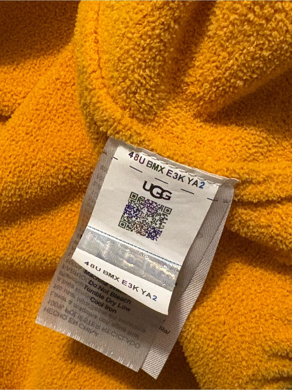 UGG Crewneck Sweater in Mustard Orange - Picture 7 of 7